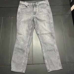 Gap mid rise slim black washed women’s jeans